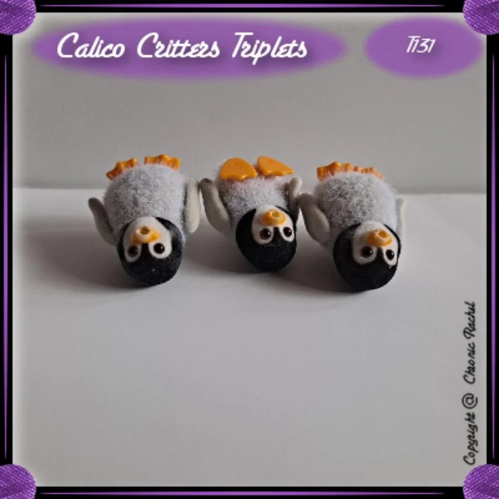 Baby Penguin Triplets